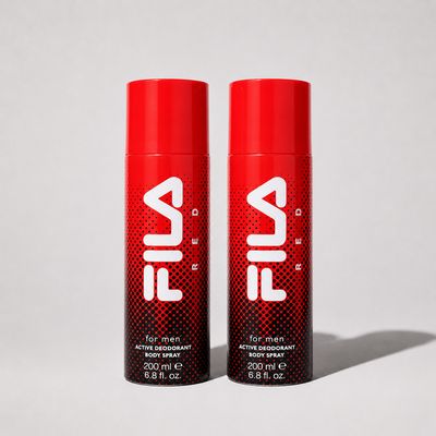 Men Red Active Deodorant Body Spray (Pack)