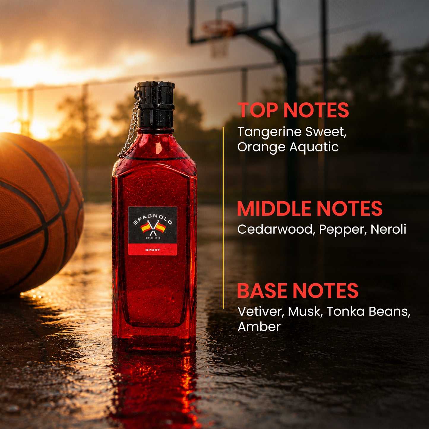 Spagnolo Sport Man EDT Fresh Woody Perfume