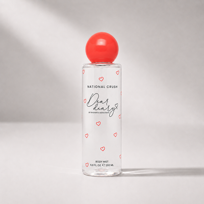 Body Mist - National Crush by Dear Diary for Women - 200 ml Body Mist