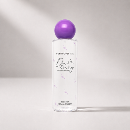 Body Mist - Controversial by Dear Diary for Women - 200 ml Body Mist