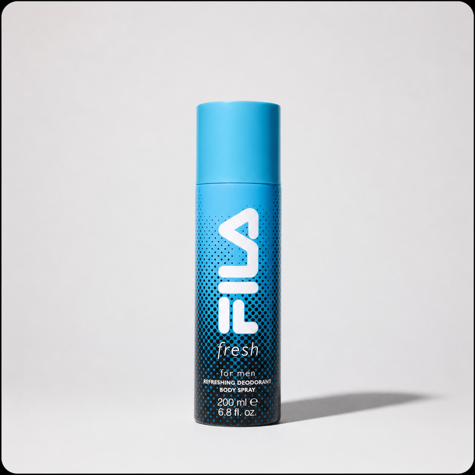 FILA Men Refreshing Deodorant Marine Spicy Body Spray