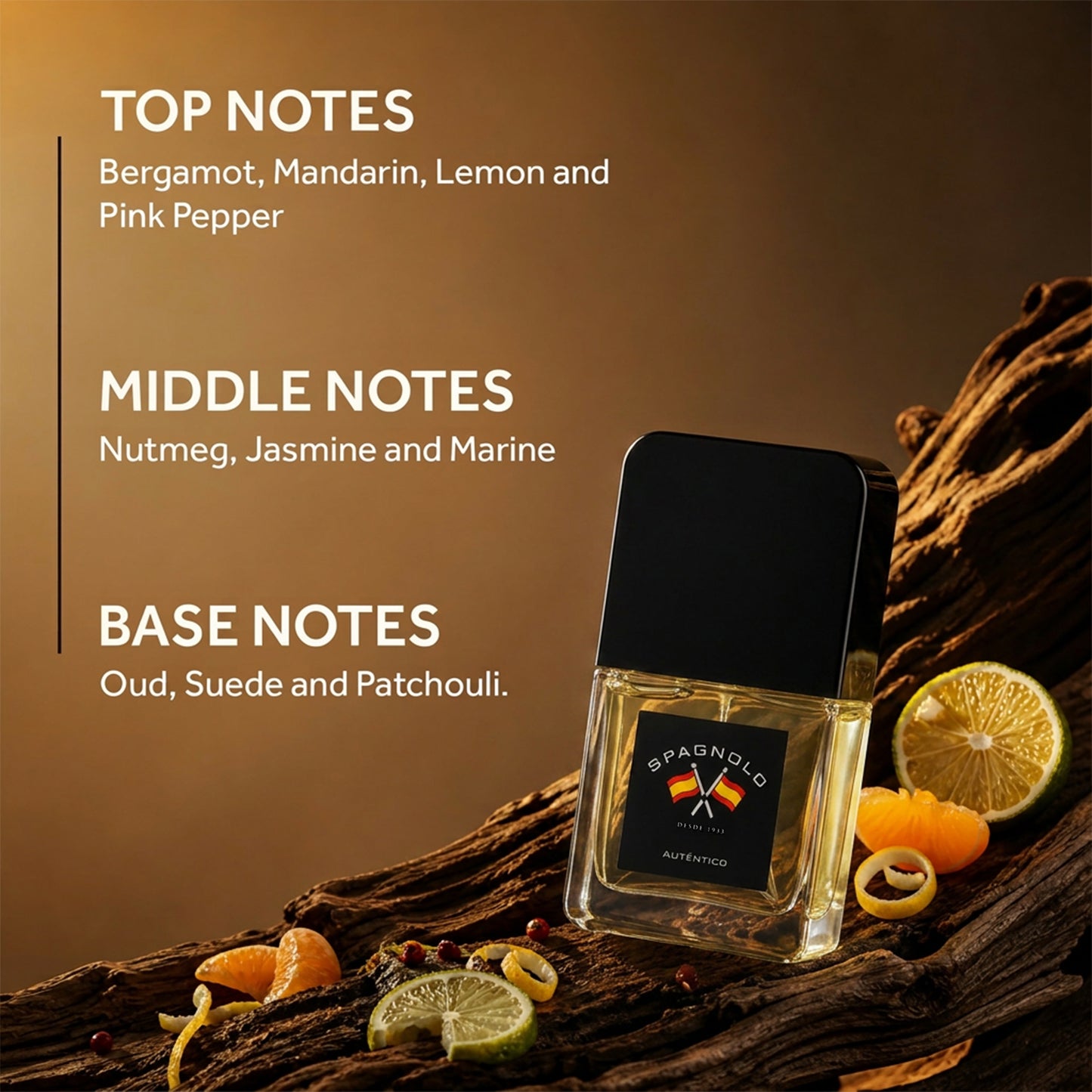 Spagnolo Autentico Man EDT Classic Woody Perfume