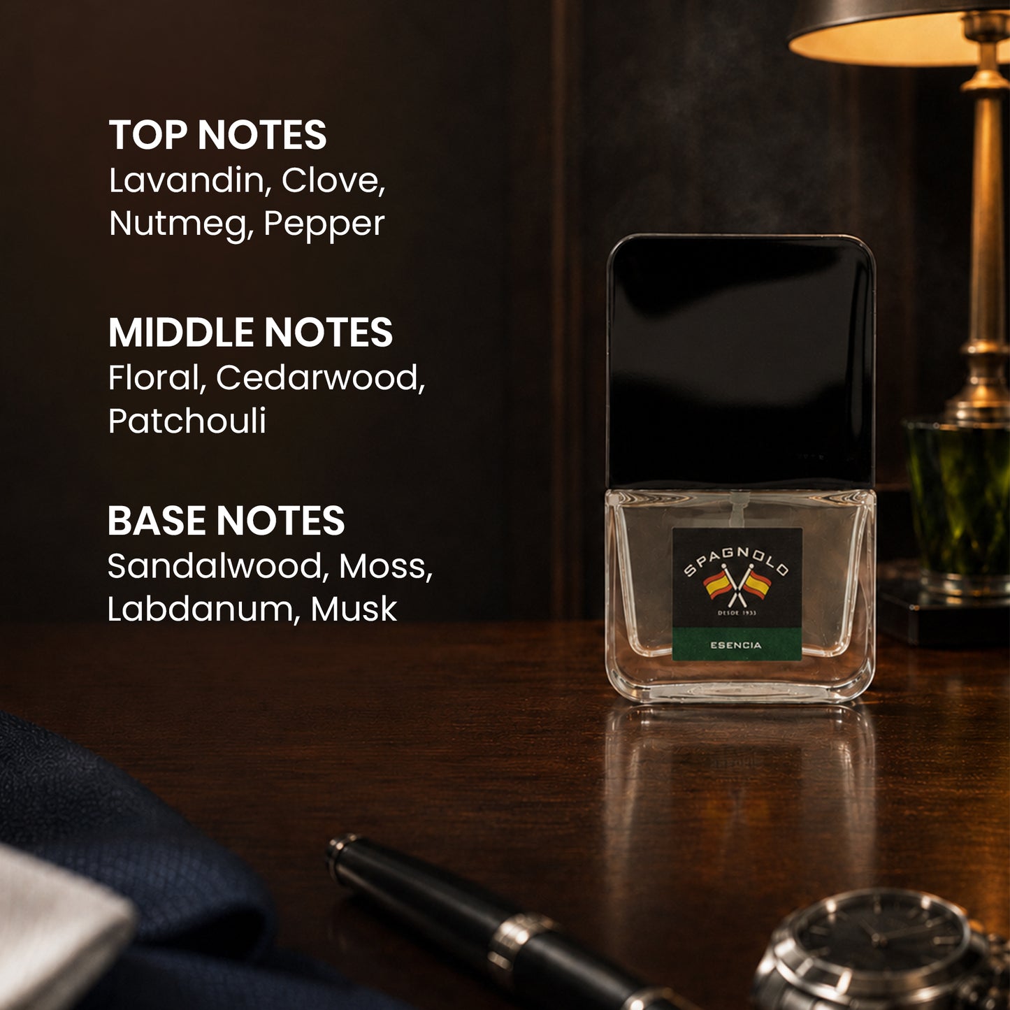 Spagnolo Esencia Man EDT Aromatic Woody Perfume