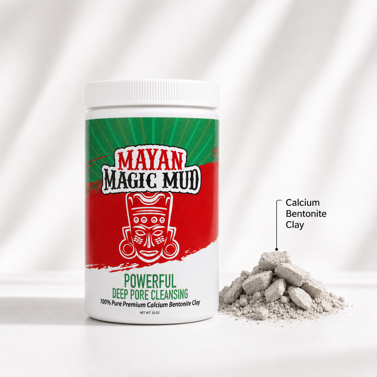 Mayan Magic Mud: Best Bentonite Clay for Deep Pore Cleansing