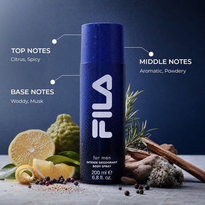 Men Intense Long Lasting Deodorant Body Spray (Pack)