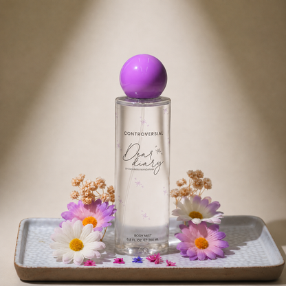 Body Mist - Controversial by Dear Diary for Women - 200 ml Body Mist