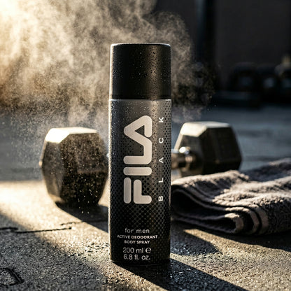 FILA Men Black Active Deodorant Spicy Citrus Body Spray