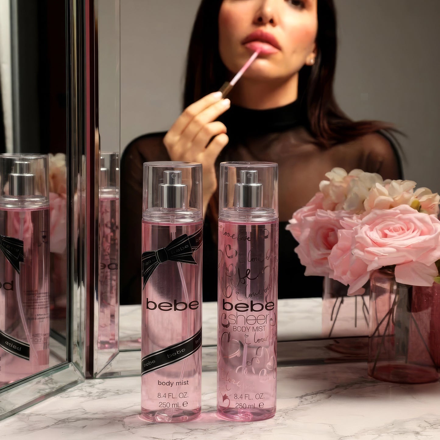Bebe Silver Body Mist for Women