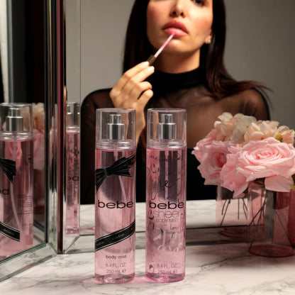 Bebe Silver Body Mist for Women