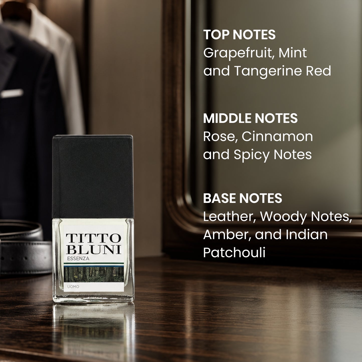 Titto Bluni Essenza Uomo EDT Fragrance for Men