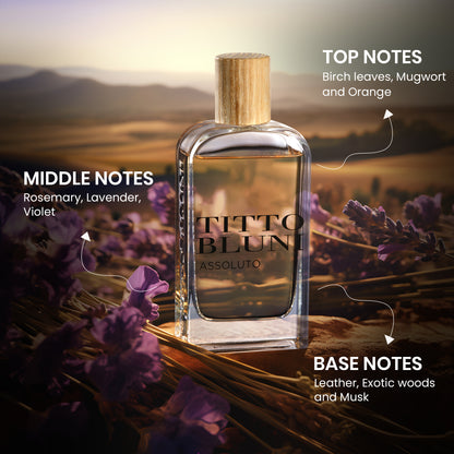 Titto Bluni Assoluto Uomo EDT Woody Perfume