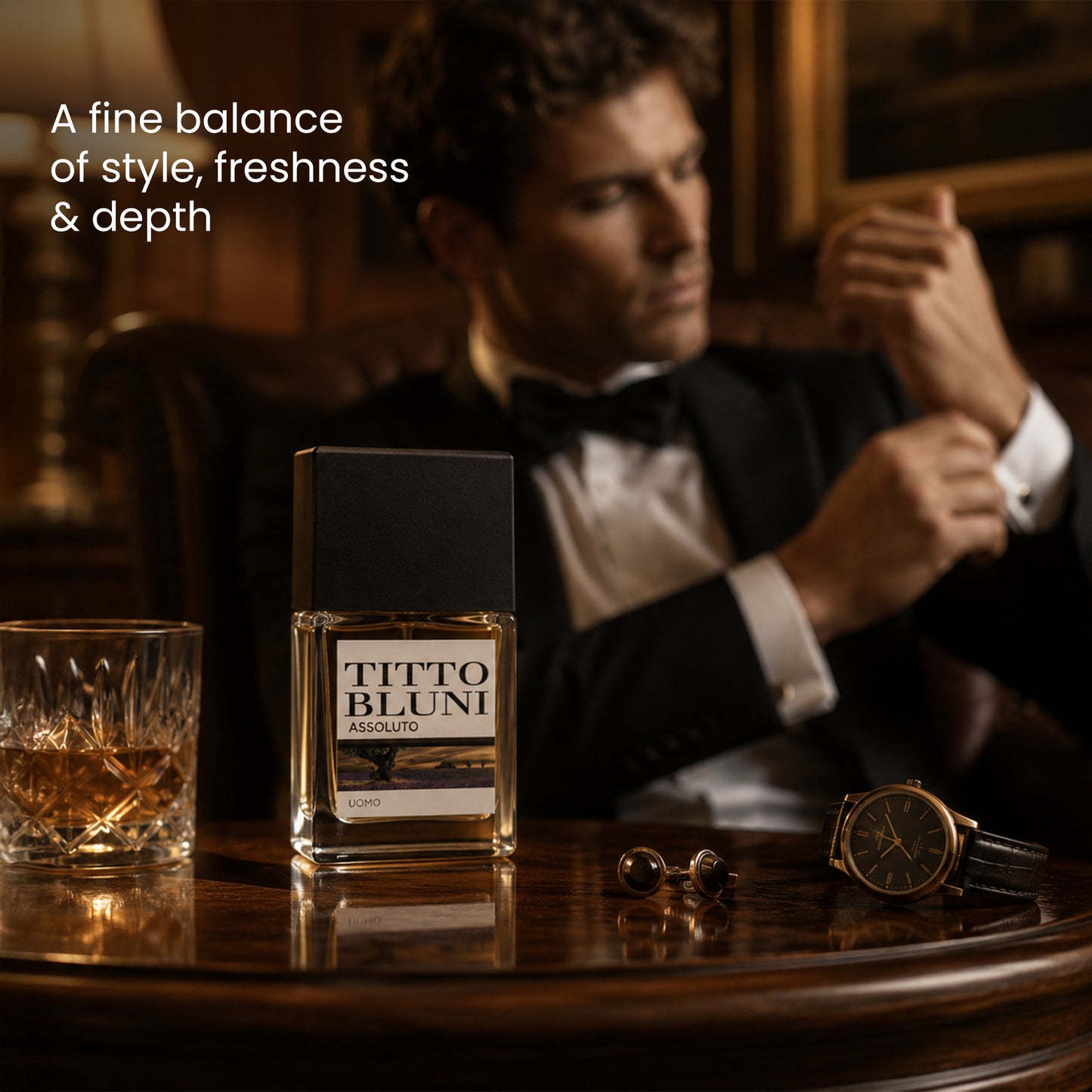 Titto Bluni Assoluto Uomo EDT Woody Perfume
