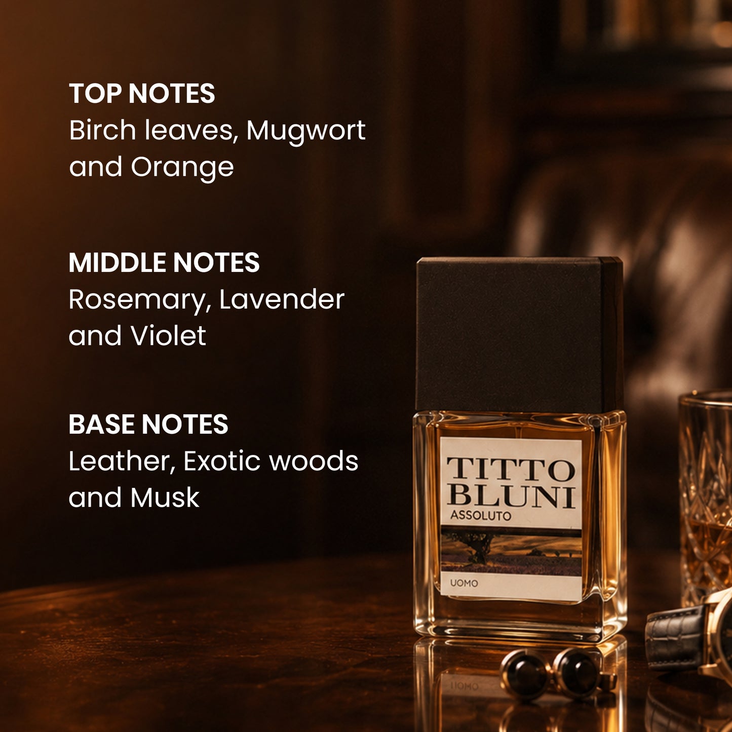 Titto Bluni Assoluto Uomo EDT Woody Perfume