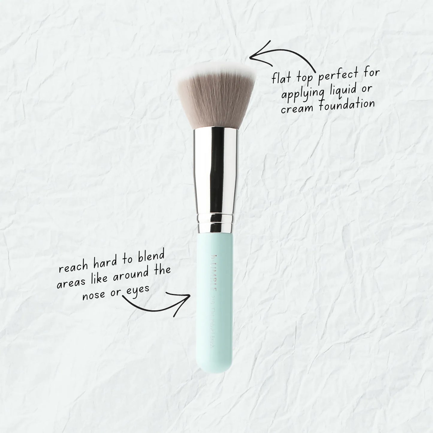 210 Flat Kabuki Brush for Smooth, Flawless Coverage