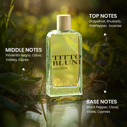Titto Bluni Cologne Uomo EDT Citrus Woody Cologne