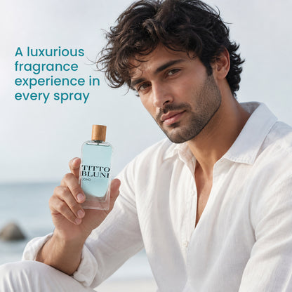 Titto Bluni Uomo EDT Fresh Woody Cologne