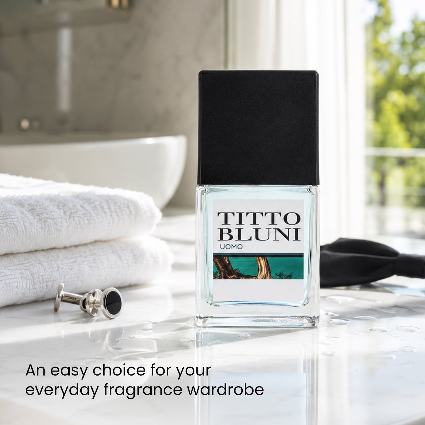 Titto Bluni Uomo EDT Fresh Woody Cologne